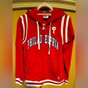 Phillies zip up hoodie. Worn once and washed once.